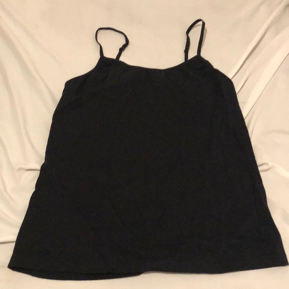 New Directions Black Cami with Adjustable Straps